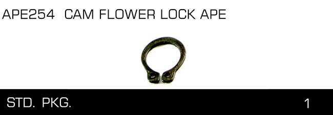 APE254 CAM FLOWER LOCK APE